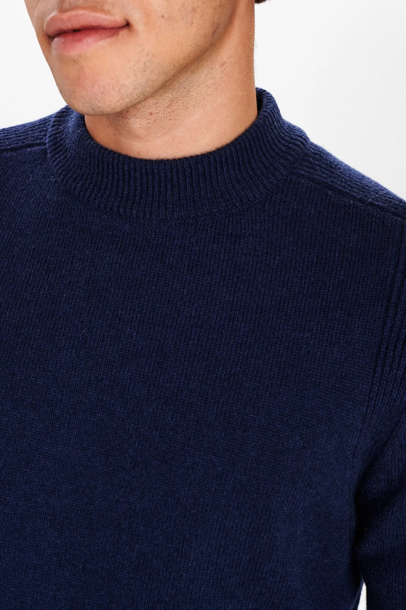 AKRICO LAMBSWOOL KNIT - Dark Navy sold by anerkjendt product image thumbnail 5