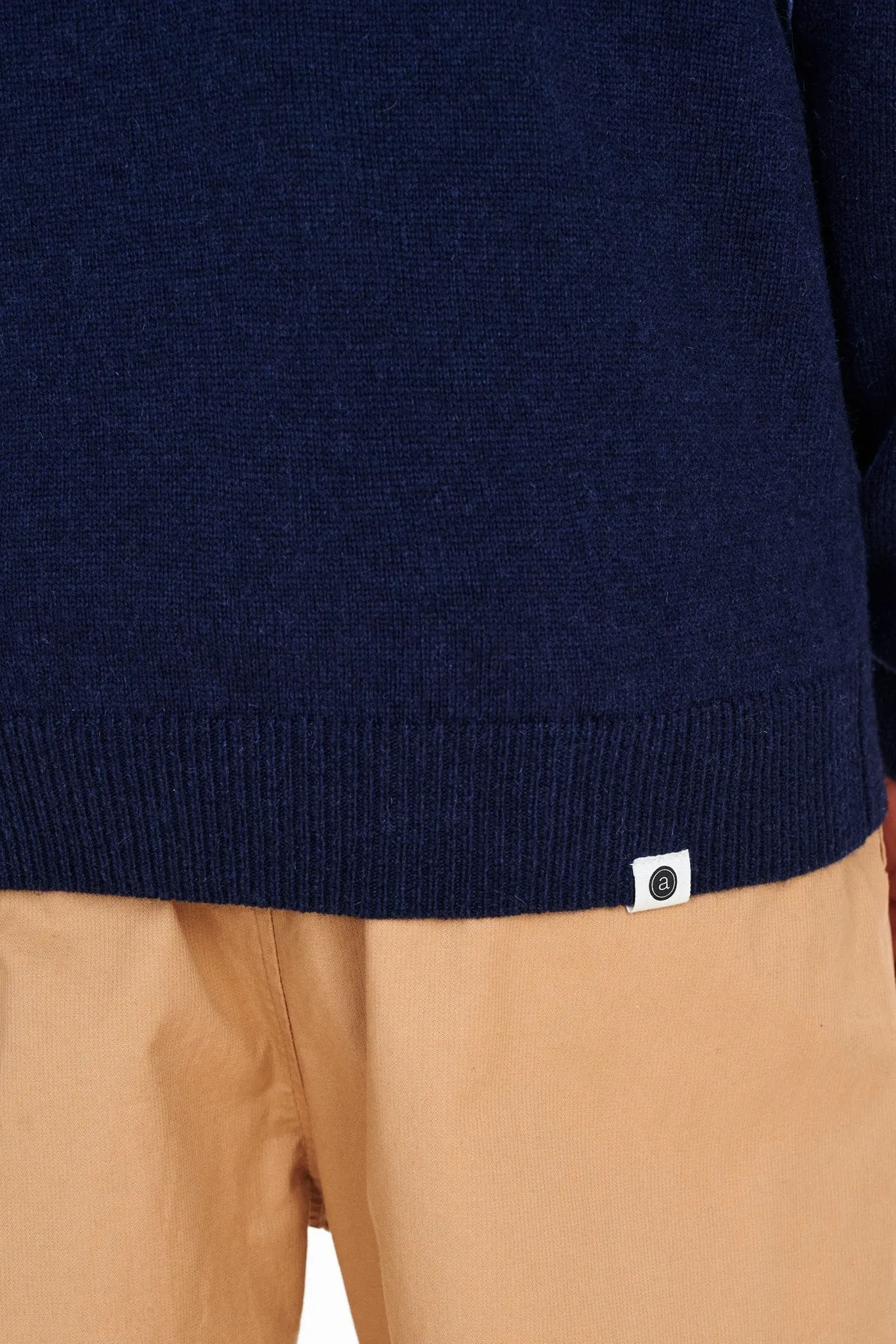 AKRICO LAMBSWOOL KNIT - Dark Navy sold by anerkjendt product image thumbnail 4