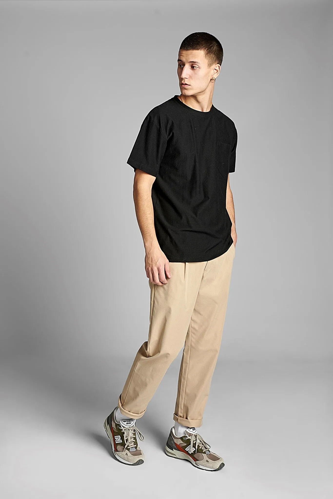 AKJAN TWILL PANTS - Incense sold by anerkjendt product image thumbnail 3