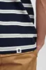 AKRENE STRIPE POLO - Sky Captain sold by anerkjendt