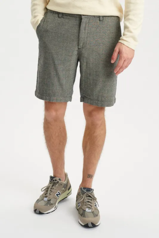 AKLT JOHN STRIPE SHORTS - White sold by anerkjendt