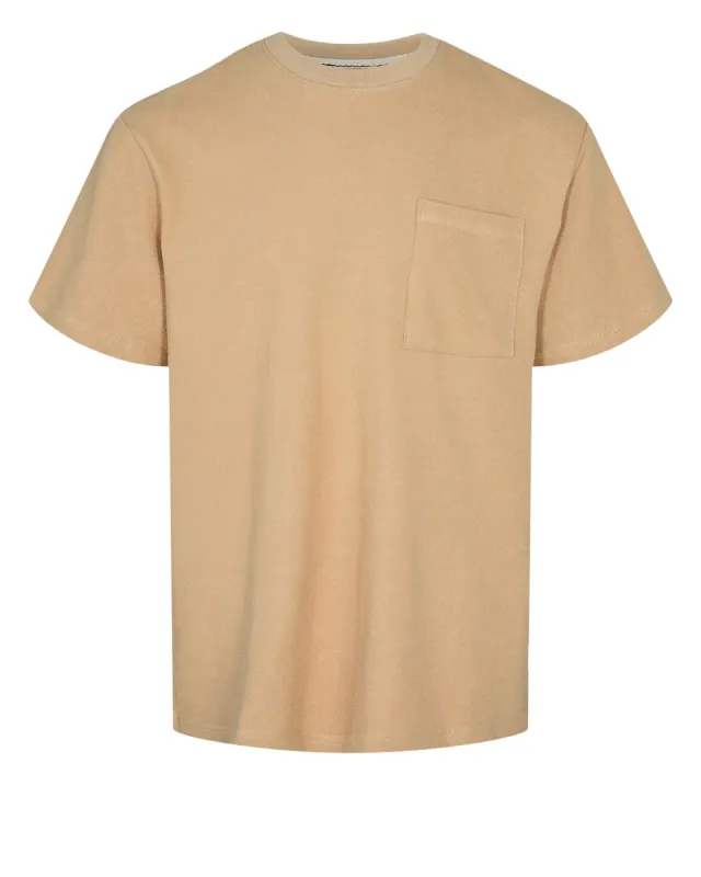 AKKIKKI S/S STRUCUTE POCKET TEE - Incense sold by anerkjendt