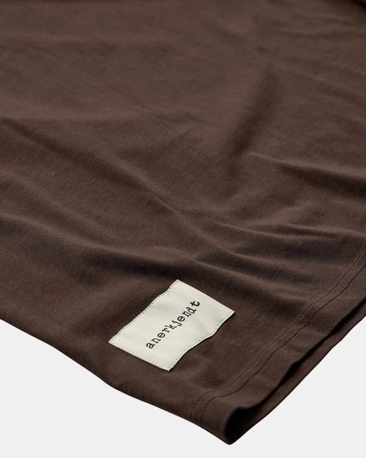 AKKIKKI S/S TEE NOOS - GOTS - Chocolate Brown sold by anerkjendt product image thumbnail 3