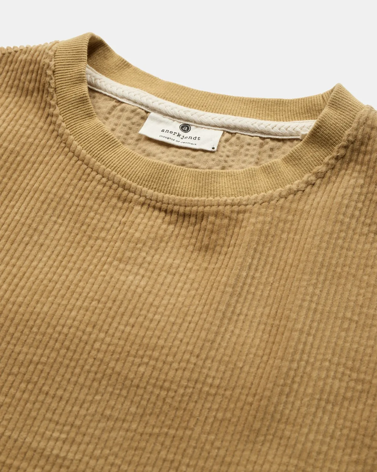 AKVILLADS CORDUROY S/S TEE - Incense sold by anerkjendt product image thumbnail 3