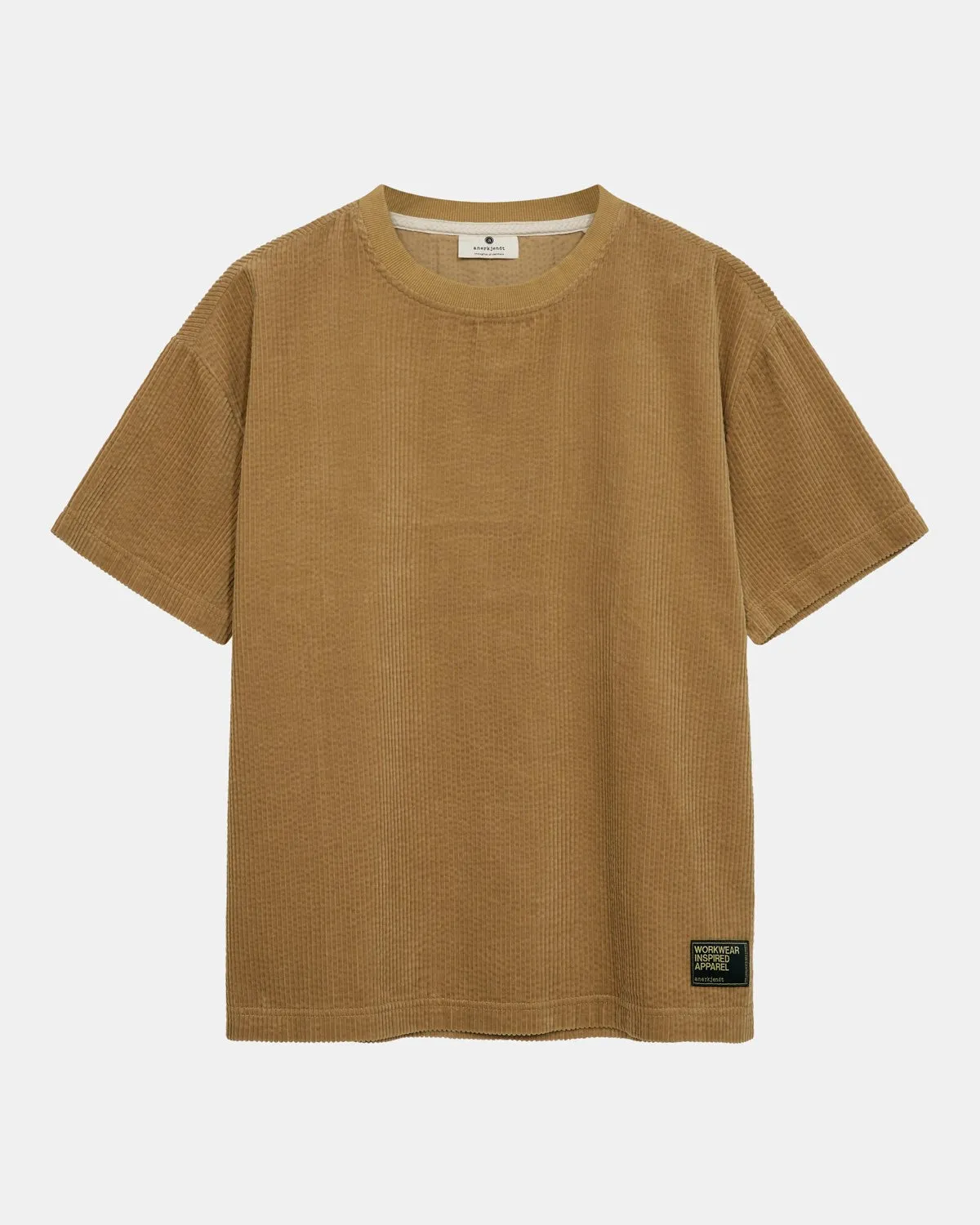 AKVILLADS CORDUROY S/S TEE - Incense sold by anerkjendt
