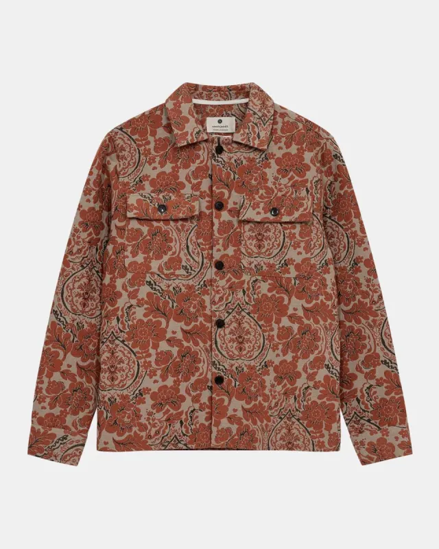 AKOSCAR FLOWER OVERSHIRT - Incense sold by anerkjendt