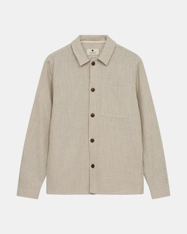 AKOSCAR NEW OVERSHIRT - Tofu sold by anerkjendt