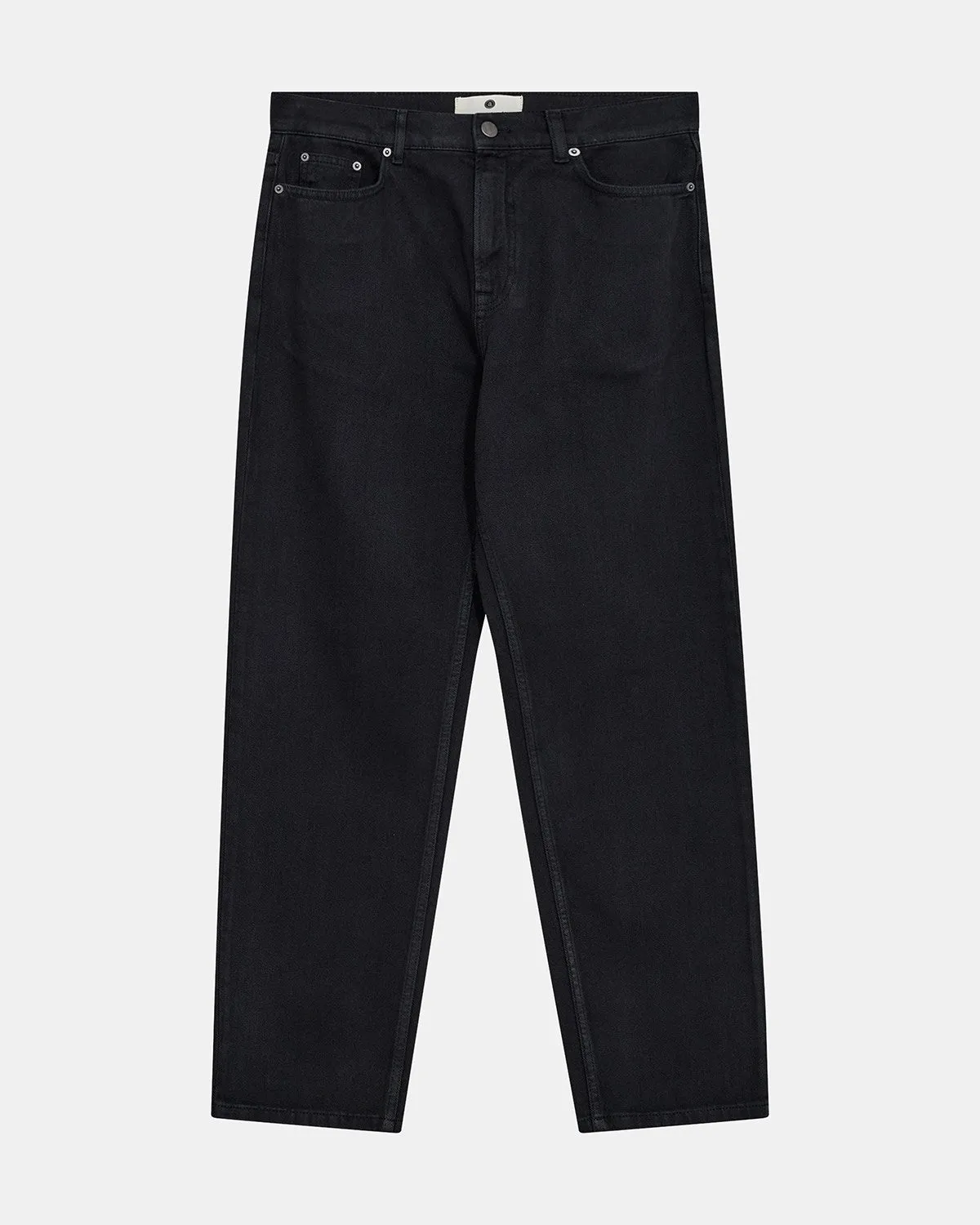 AKJANIC GARMENT DYED PANTS - Dark Grey sold by anerkjendt