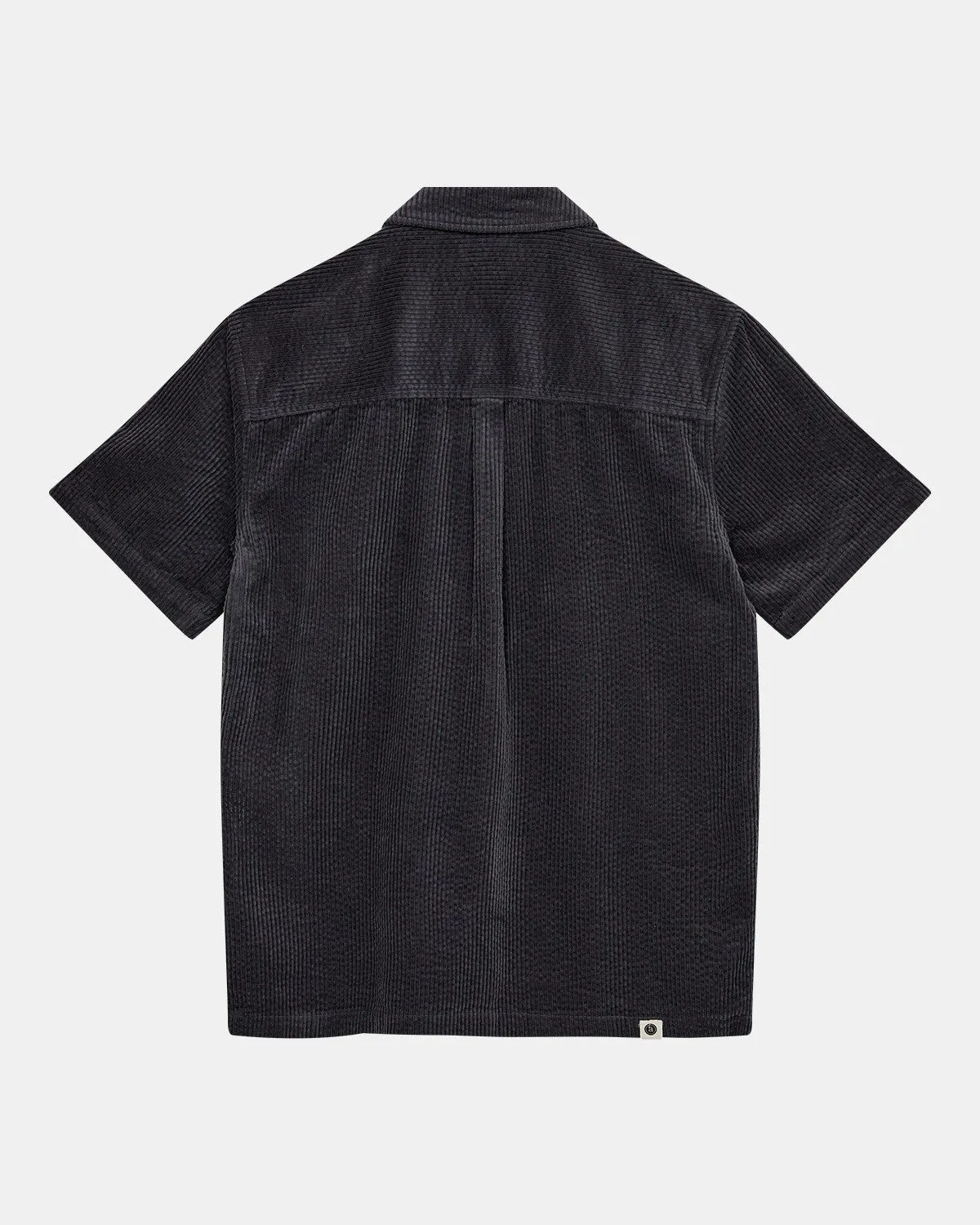 AKTHEO CORDUROY S/S SHIRT - Indian Teal sold by anerkjendt product image thumbnail 3