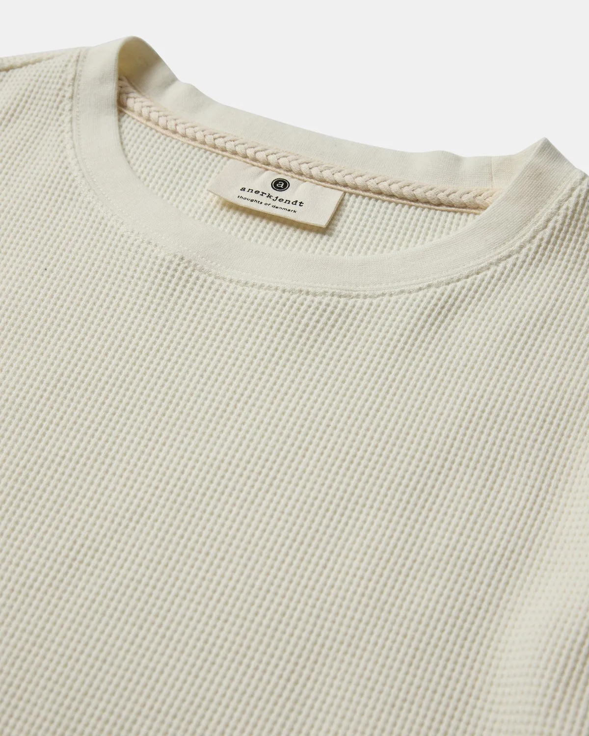 AKKIKKI S/S WAFFLE TEE - Tofu sold by anerkjendt product image thumbnail 2