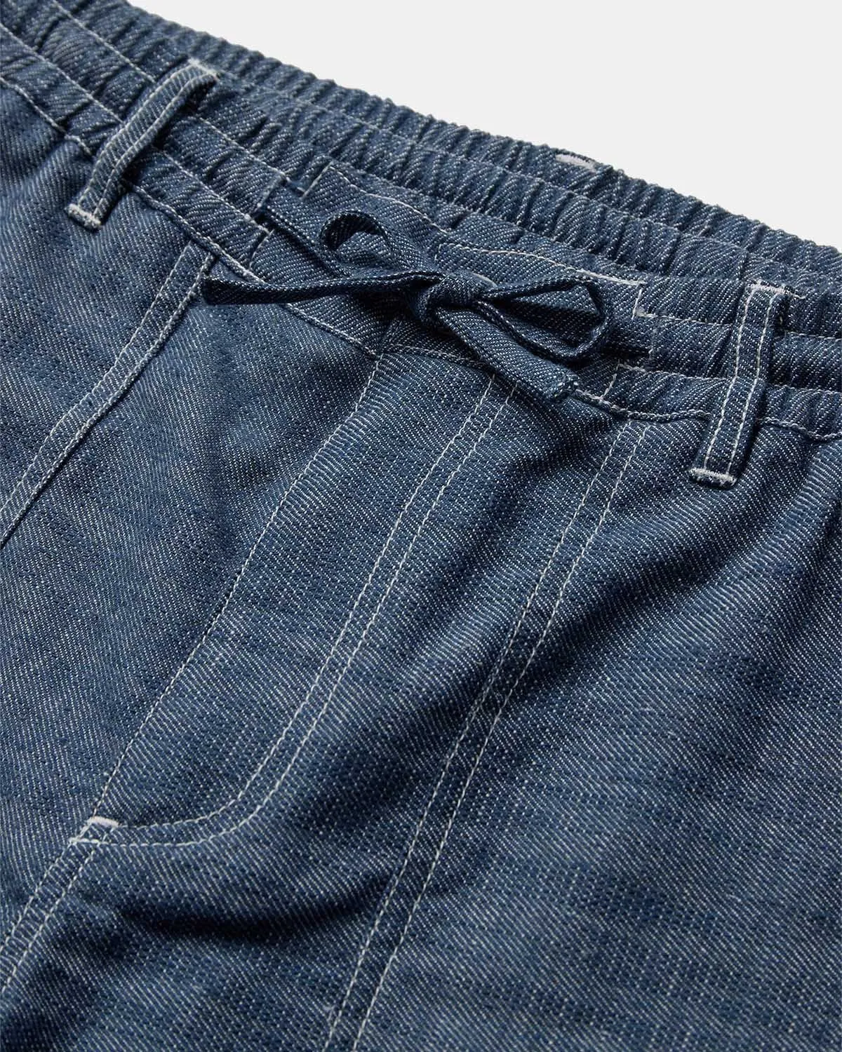 AKJAN TWILL CONTRAST PANTS - Sky Captain sold by anerkjendt product image thumbnail 3