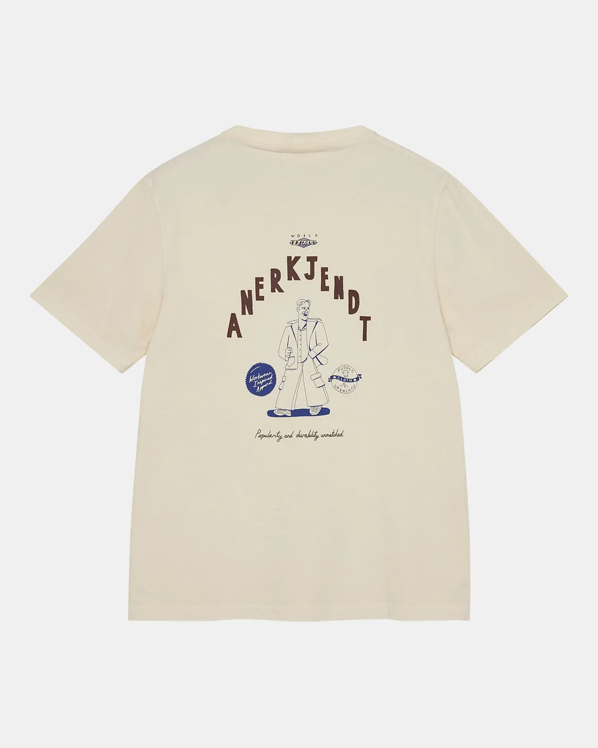 AKKIKKI GO OUTSIDE MORE SS TEE - Tofu sold by anerkjendt product image thumbnail 2