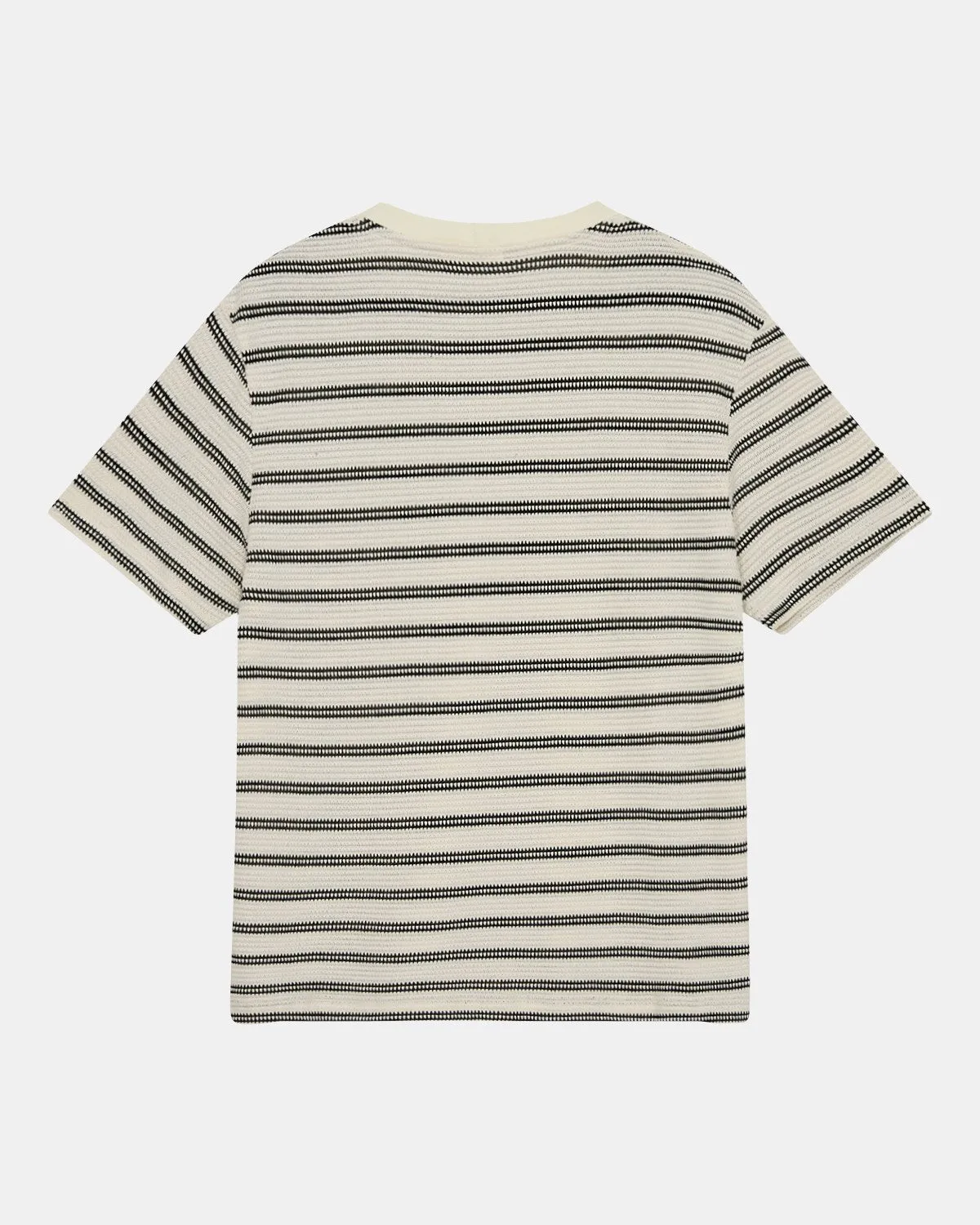 AKKIKKI JACQ STRIPE TEE - Tofu sold by anerkjendt product image thumbnail 2