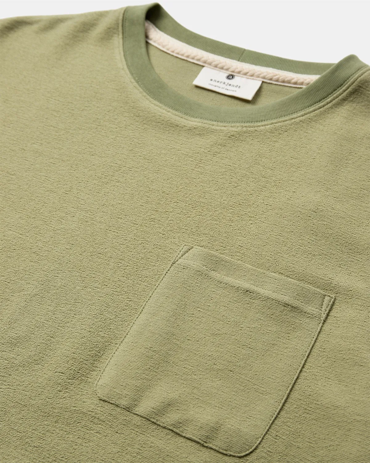 AKKIKKI STRUTURE TEE - Sage sold by anerkjendt product image thumbnail 3