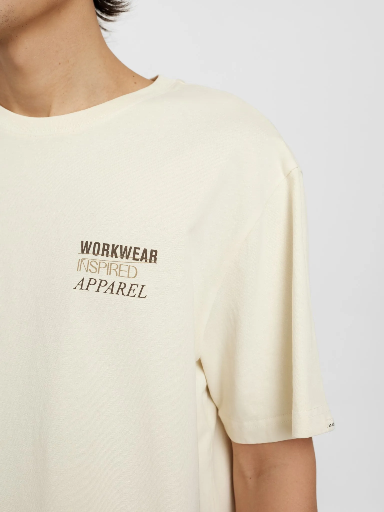 AKKIKKI SEASONAL TEE - Tofu sold by anerkjendt product image thumbnail 4