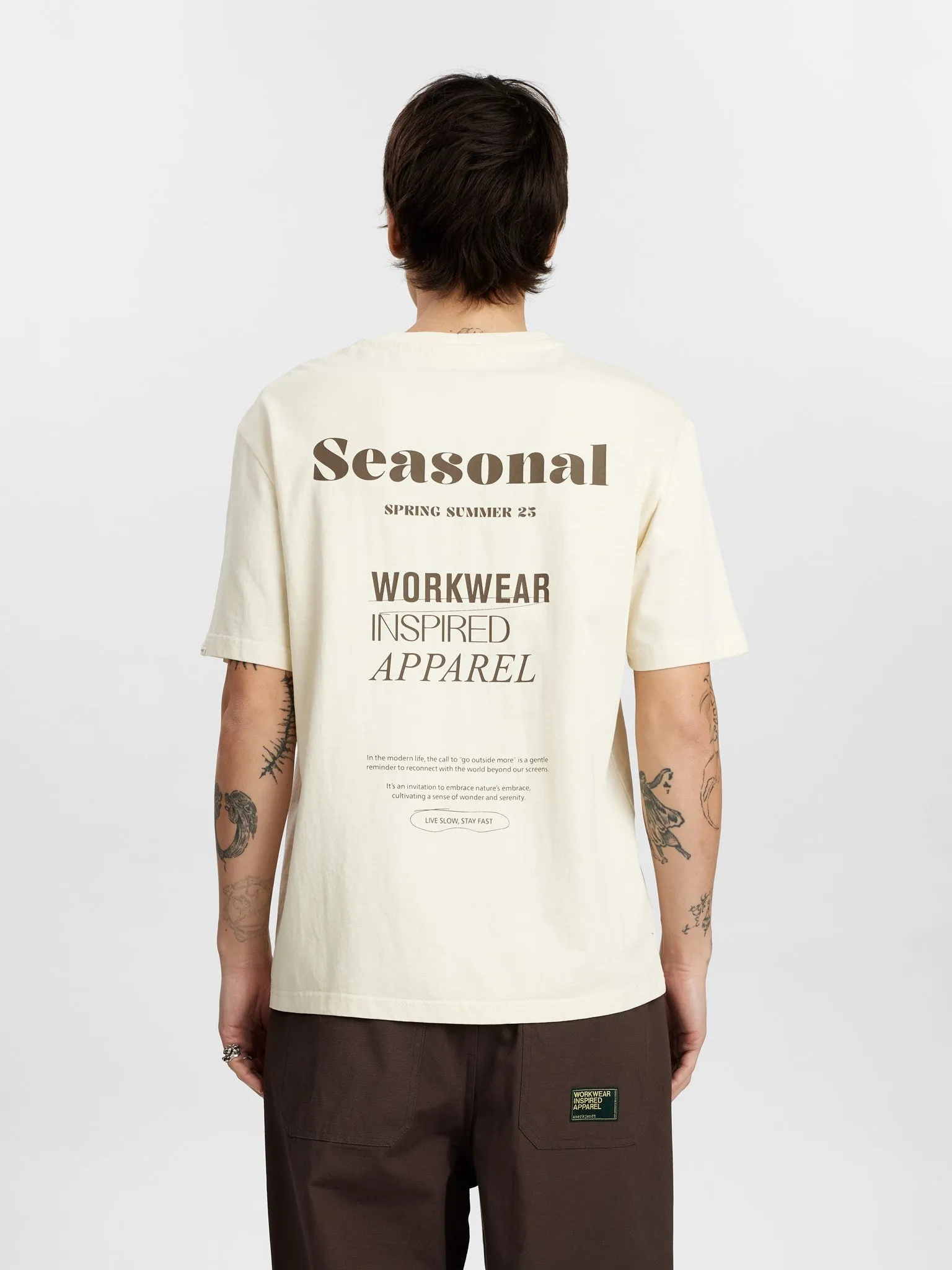 AKKIKKI SEASONAL TEE - Tofu sold by anerkjendt product image thumbnail 2