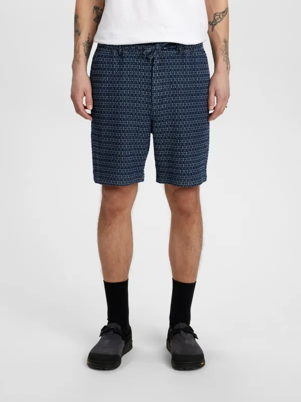 AKJAN INDIGO SHORTS - Sky Captain sold by anerkjendt