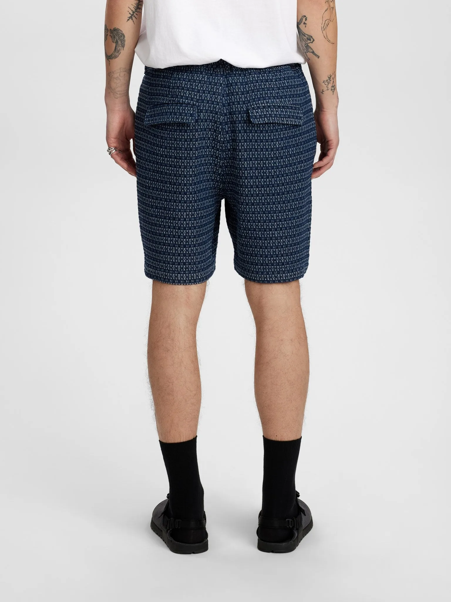AKJAN INDIGO SHORTS - Sky Captain sold by anerkjendt product image thumbnail 2