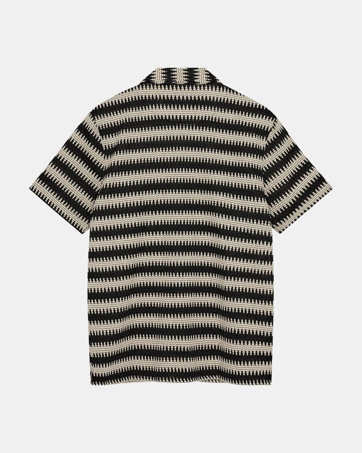 AKKURT STRUC STRIPE S/S SHIRT - Tofu sold by anerkjendt product image thumbnail 2