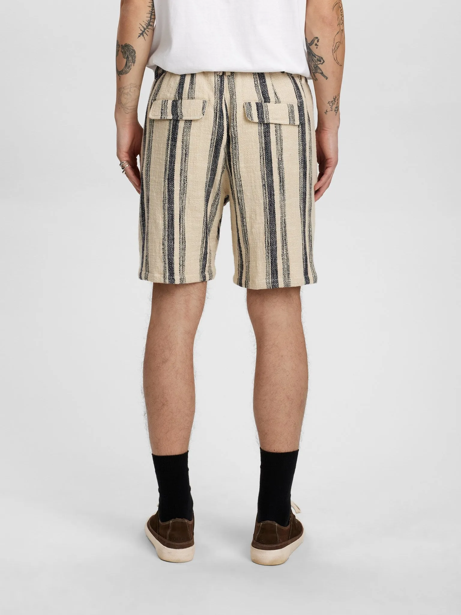 AKJAN STRUCTURE SHORTS - Tofu sold by anerkjendt product image thumbnail 2