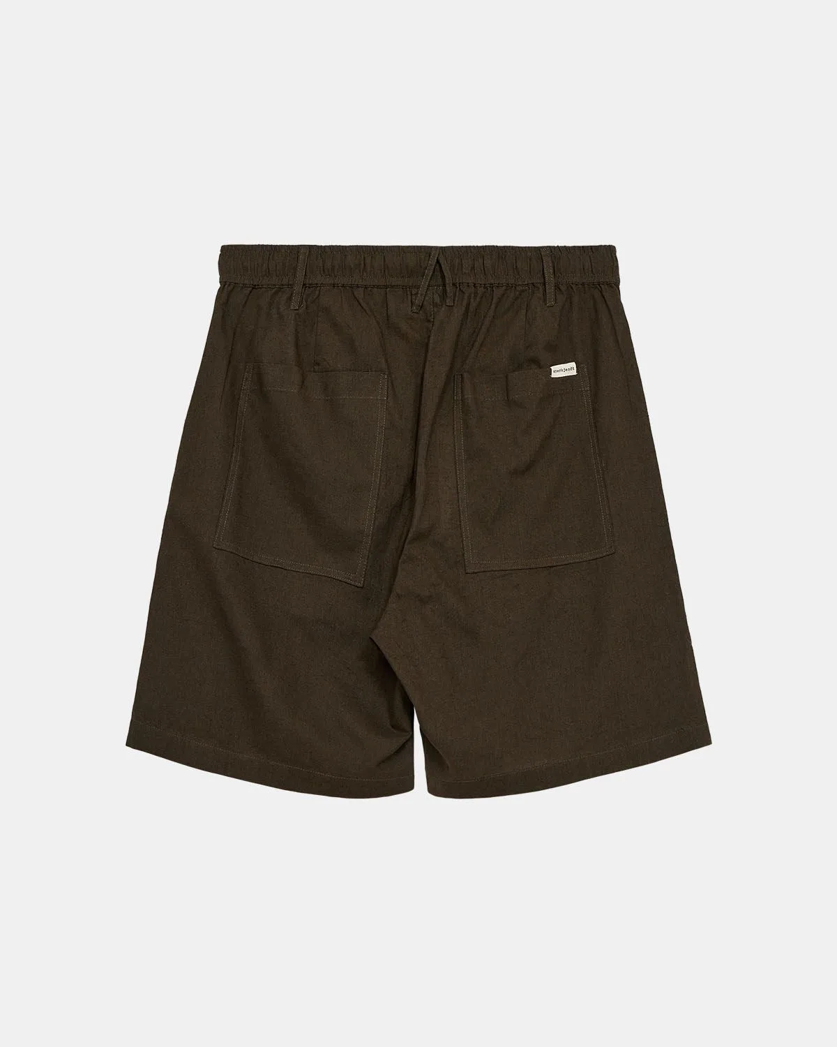 AKLT JAMES COT/LINEN ELA SHORTS - Forest night sold by anerkjendt product image thumbnail 3