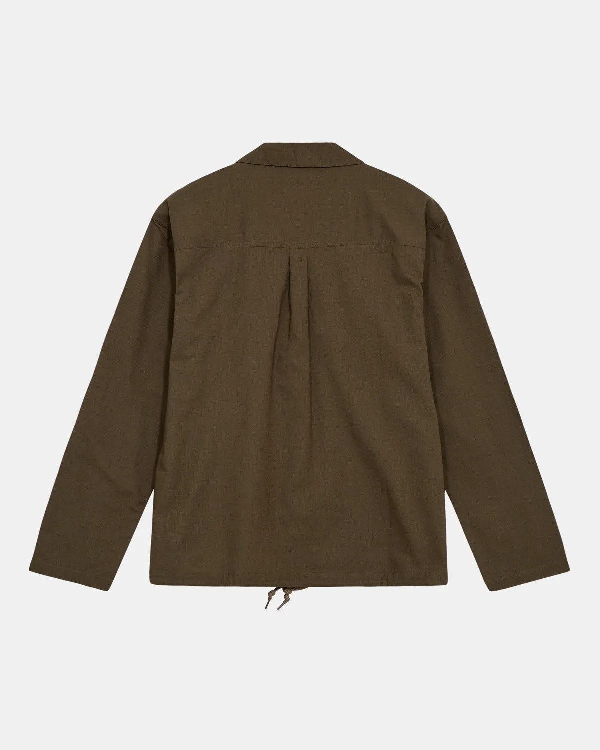 AKOTTO COT/LINEN OVERSHIRT - Cub sold by anerkjendt product image thumbnail 3