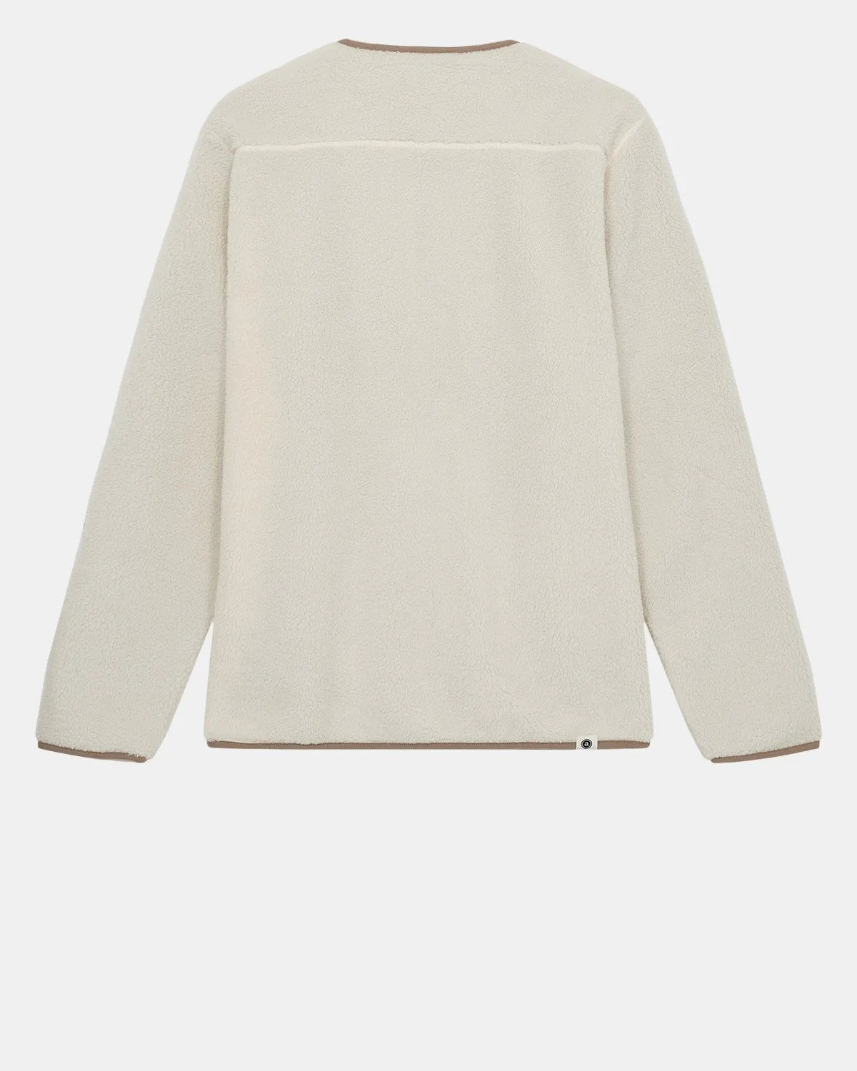 AKANDERS PILE CARDIGAN - Tofu sold by anerkjendt product image thumbnail 2