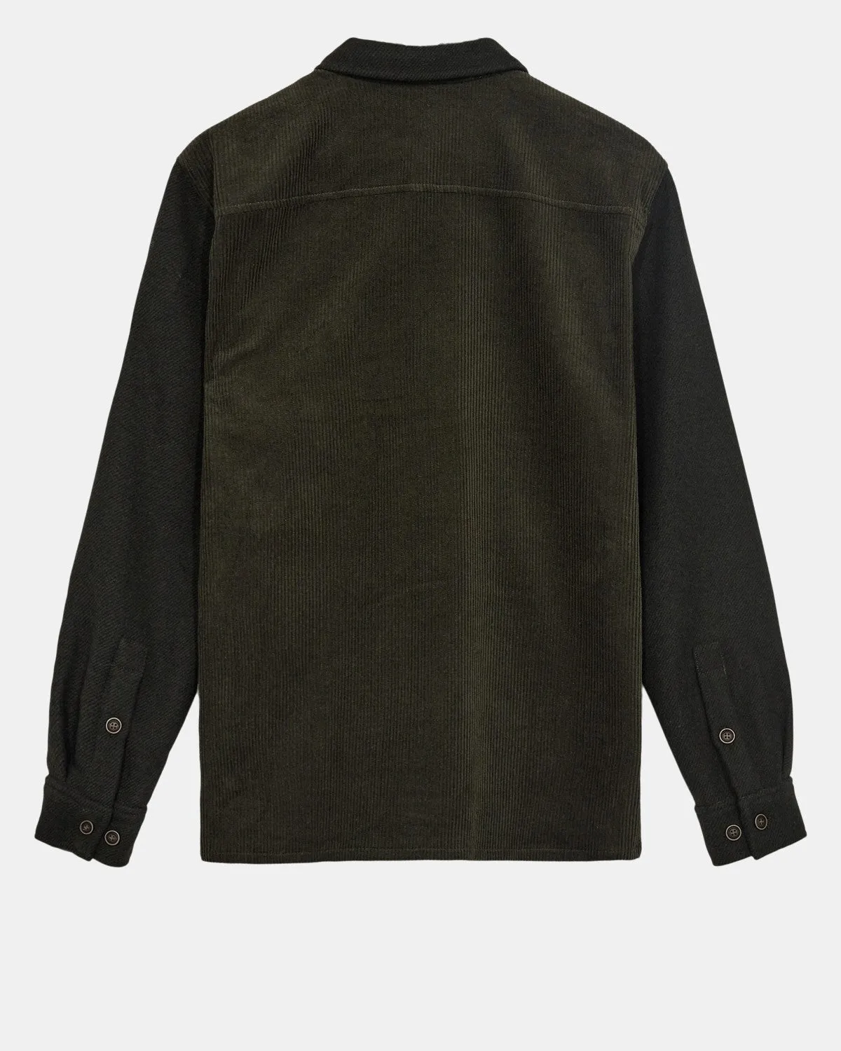 AKOSCAR CORD MIX OVERSHIRT - Olivine sold by anerkjendt product image thumbnail 2
