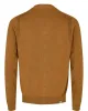 AKSVEND COT/SILK CARDIGAN - Golden Brown sold by anerkjendt