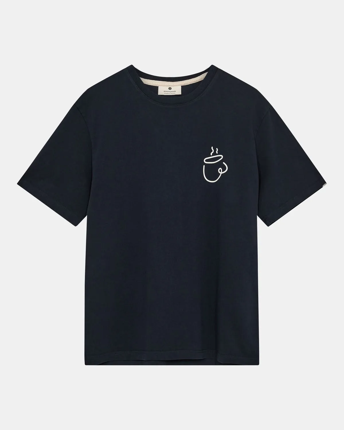 AKVILLADS ESPRESSO PRINT S/S TEE - Sky Captain sold by anerkjendt