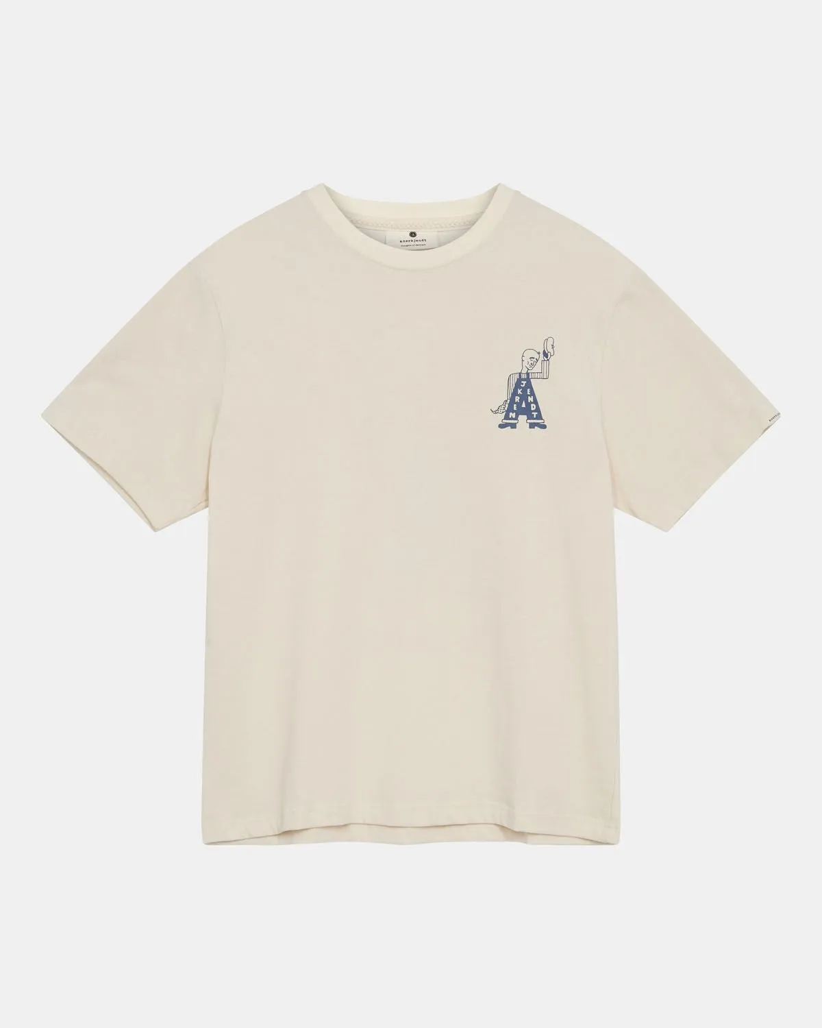 AKVILLADS UNDYED S/S TEE - Tofu sold by anerkjendt