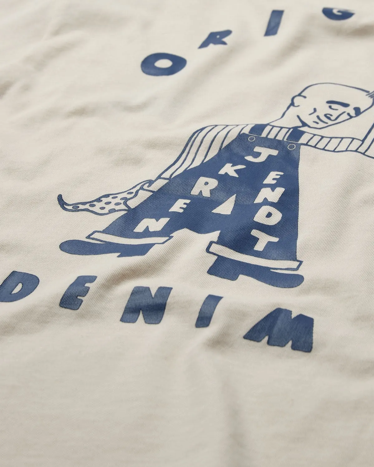 AKVILLADS UNDYED S/S TEE - Tofu sold by anerkjendt product image thumbnail 5