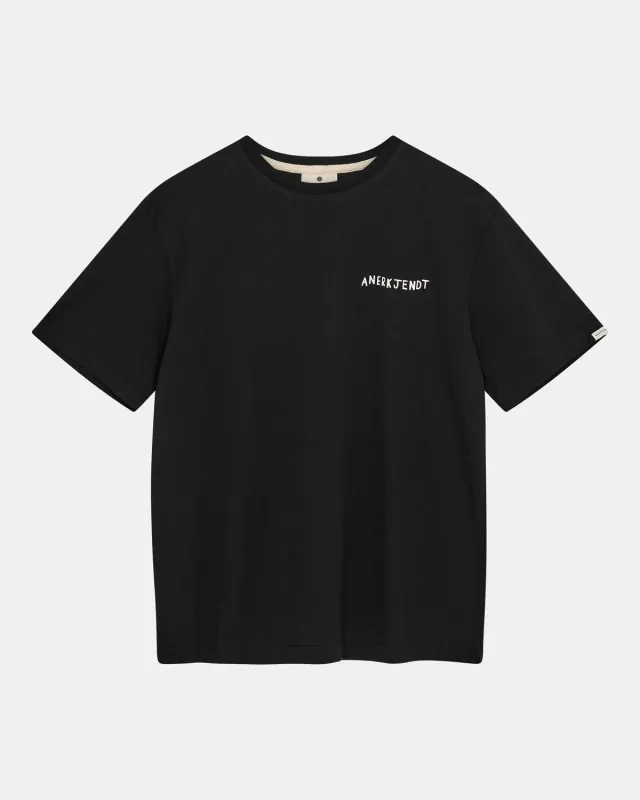 AKVILLADS BOWLING PRINT S/S TEE - Caviar sold by anerkjendt