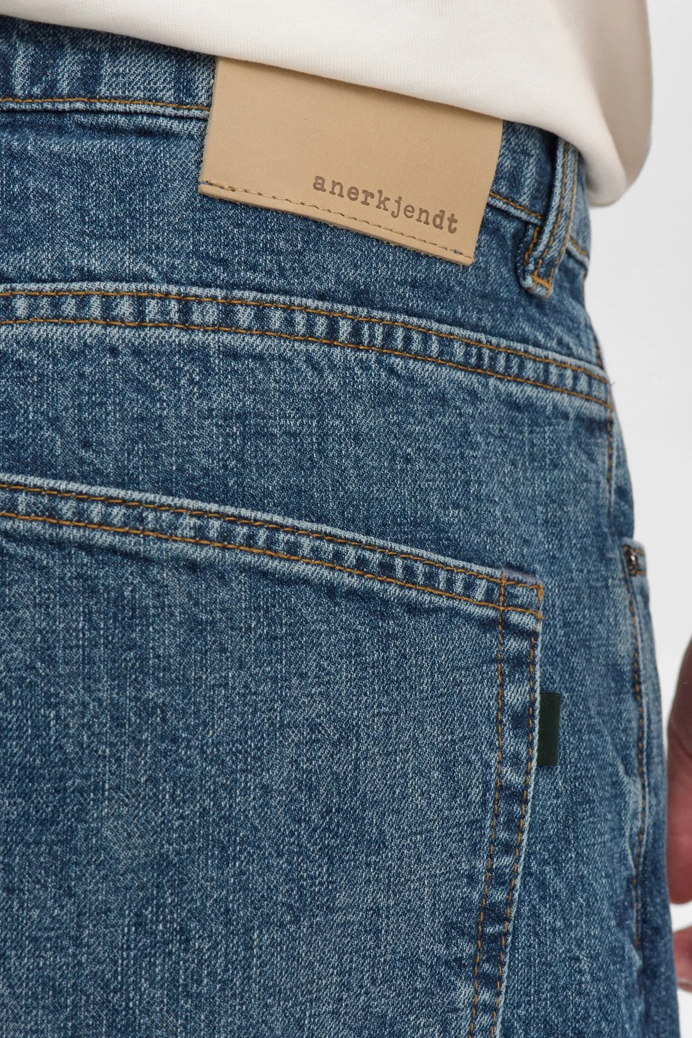 AKJAKOB JEANS - 8007 CLASSIC BLUE - Classic Blue sold by anerkjendt product image thumbnail 4