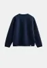 AKSIGURD BOILED WOOL OVERSHIRT - Sky Captain sold by anerkjendt
