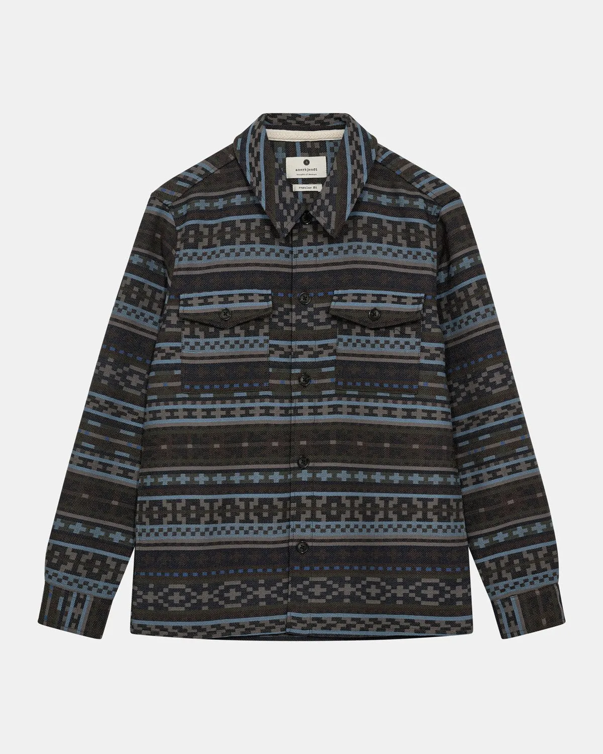 AKOSCAR INKA OVERSHIRT - Sky Captain sold by anerkjendt