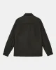 AKOSCAR WOOL OVERSHIRT - Forest night sold by anerkjendt