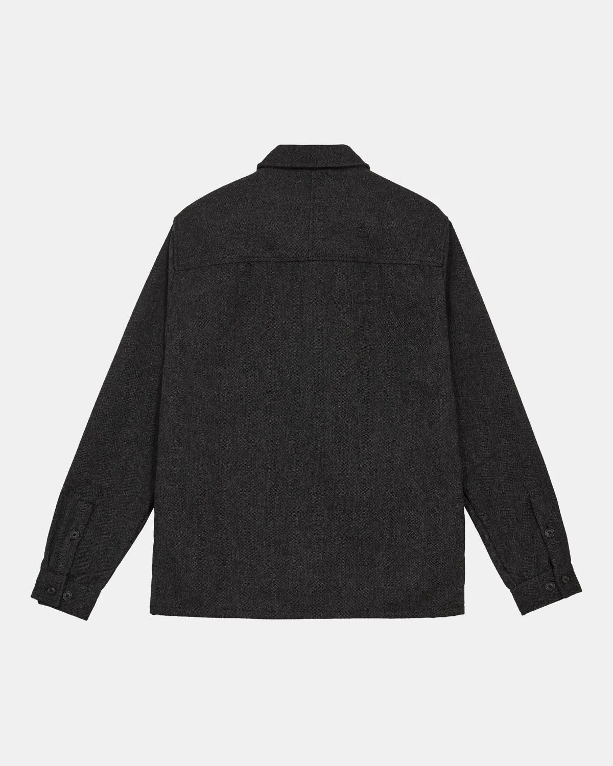 AKOSCAR WOOL OVERSHIRT - Granite Gray sold by anerkjendt product image thumbnail 2