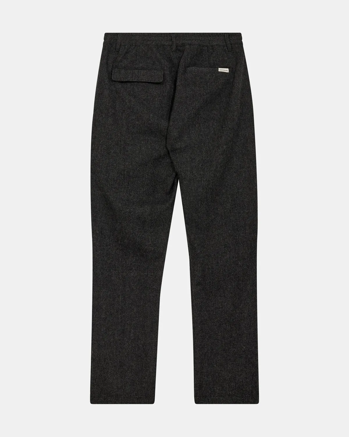 AKJAN PLEAT WOOL PANTS - Granite Gray sold by anerkjendt product image thumbnail 3