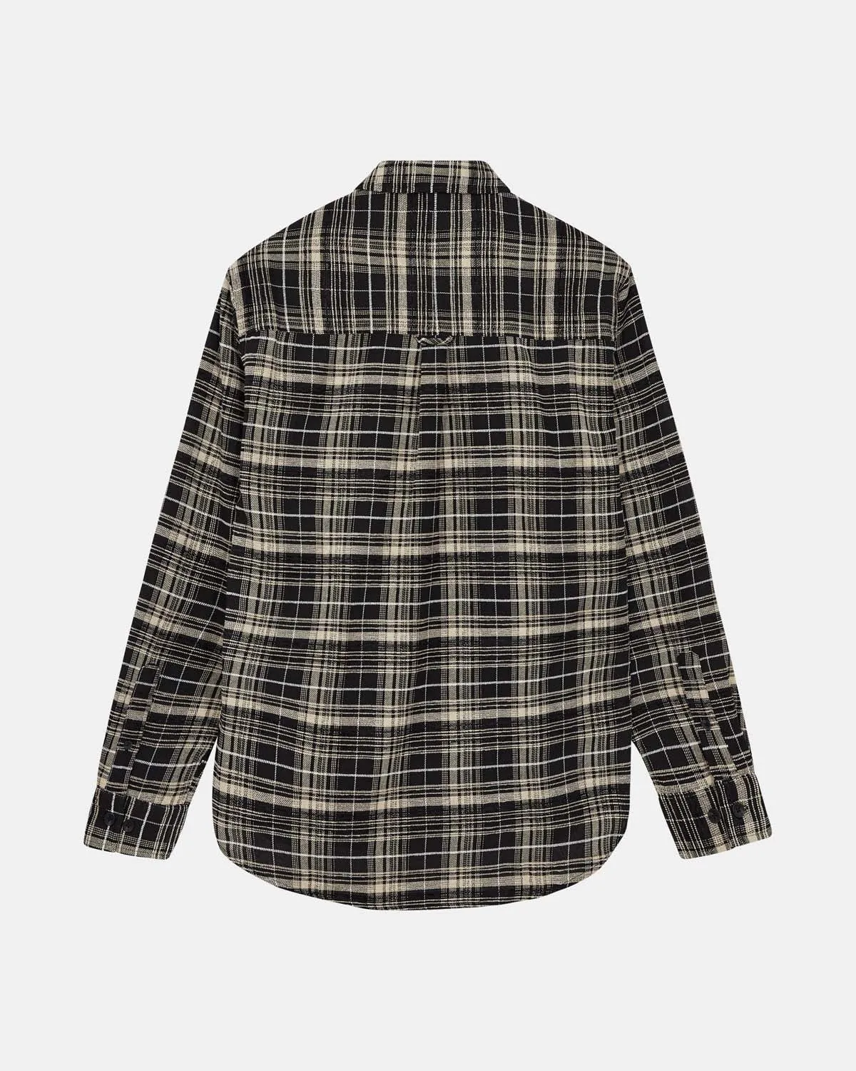 AKKONRAD CHECK MIX SHIRT - Caviar sold by anerkjendt product image thumbnail 2