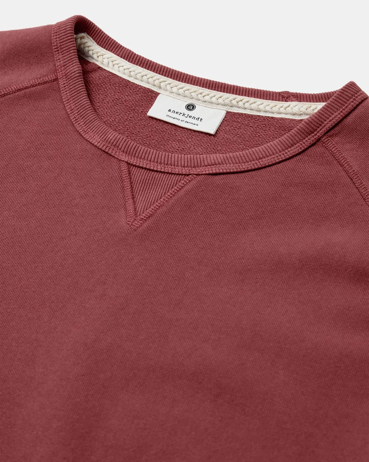 AKTONI BASIC SWEAT - Chili Oil sold by anerkjendt product image thumbnail 3