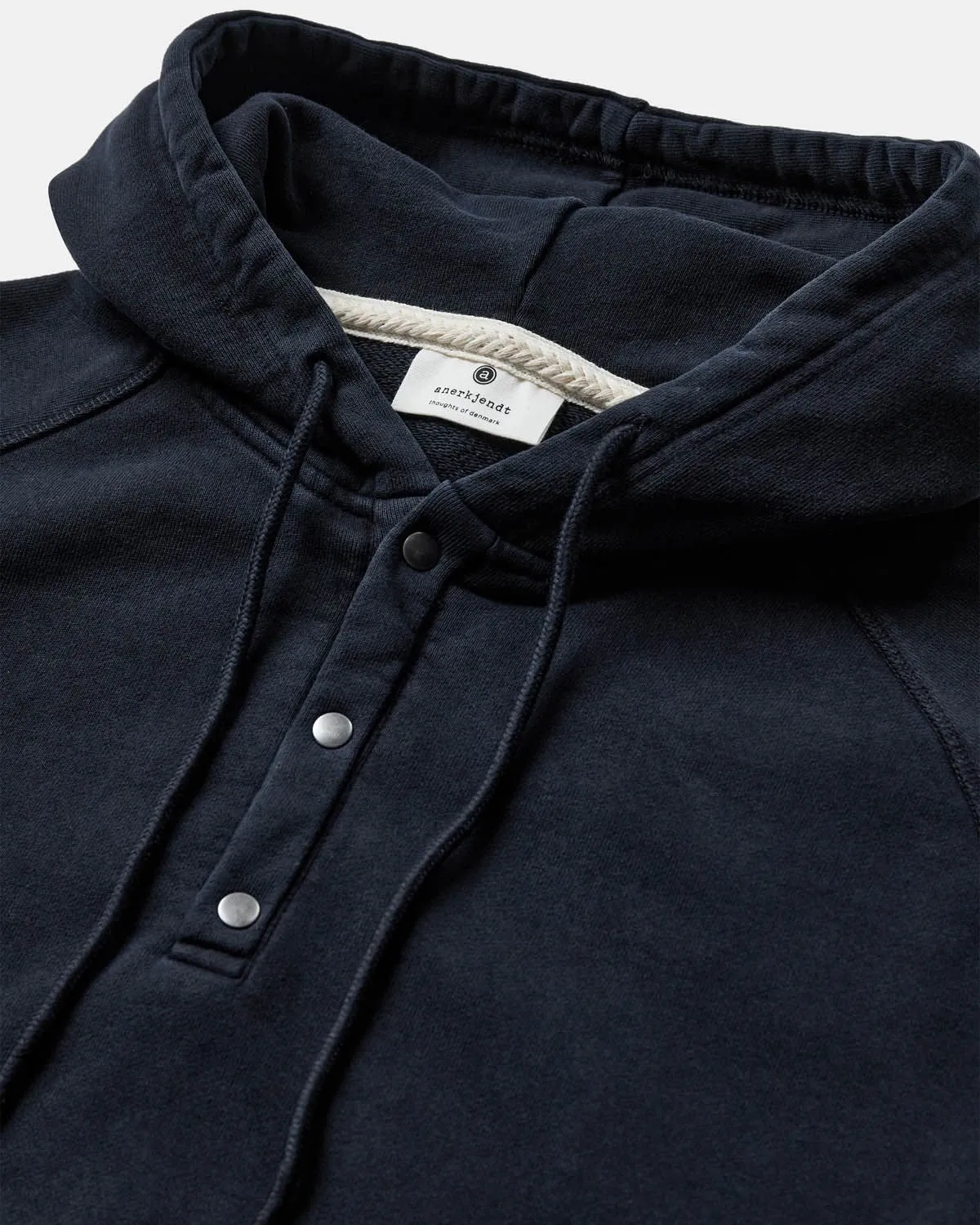 AKTONI BASIC HOODIE SWEAT - Sky Captain sold by anerkjendt product image thumbnail 3