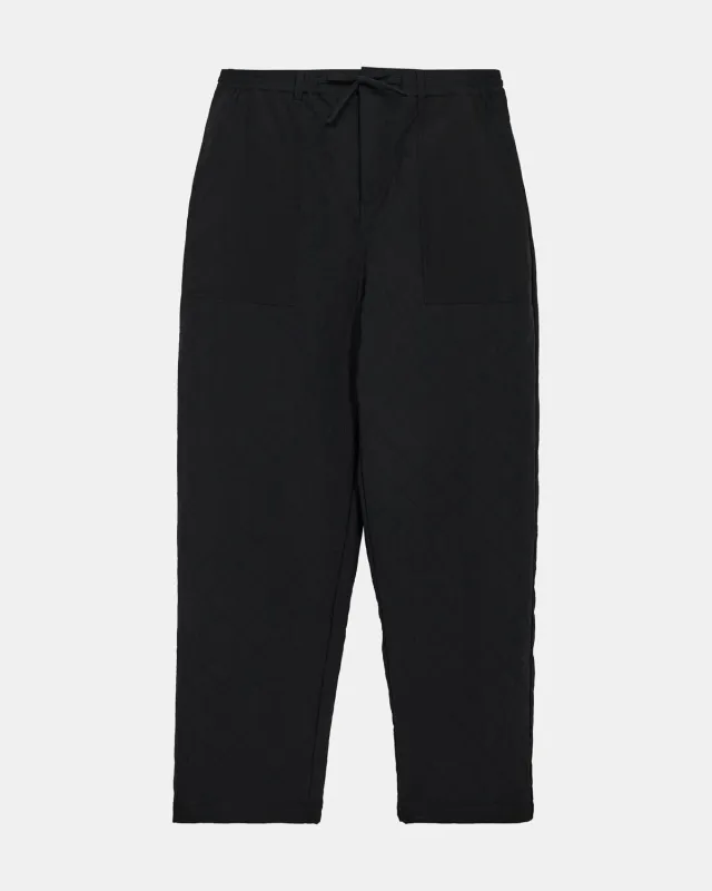 AKJAKOB QUILT PANTS - Caviar sold by anerkjendt