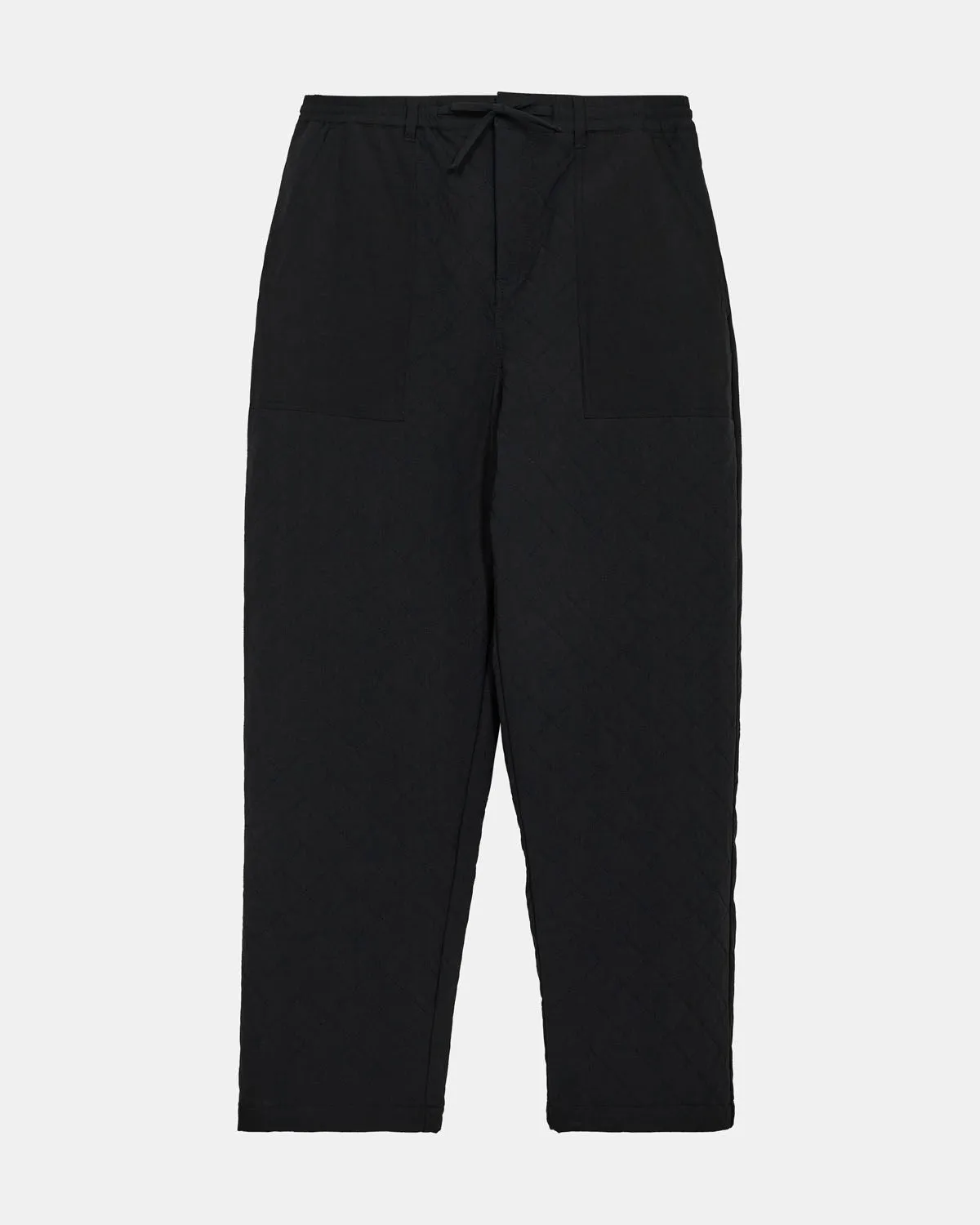 AKJAKOB QUILT PANTS - Caviar sold by anerkjendt