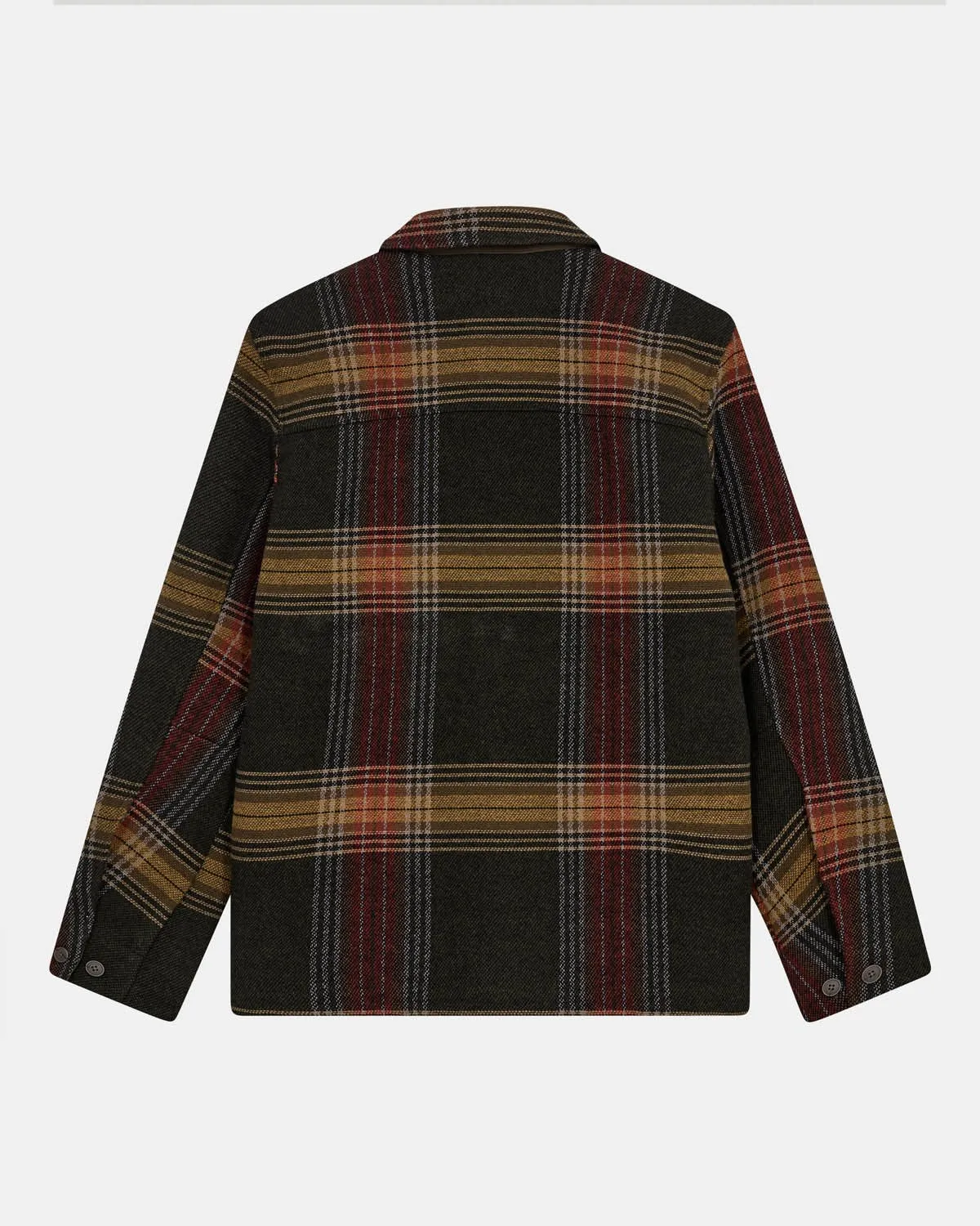 AKOSCAR HEAVY TWILL OVERSHIRT - Forest night sold by anerkjendt product image thumbnail 2