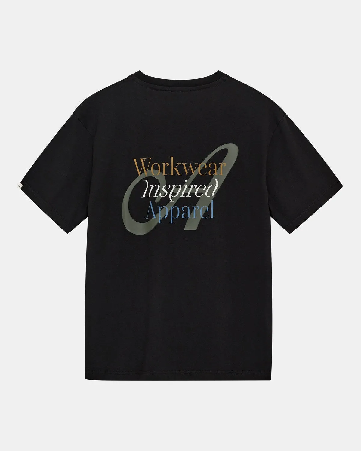 AKVILLADS WORKWEAR PRINT S/S TEE - Caviar sold by anerkjendt product image thumbnail 2