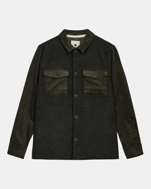 AKOSCAR CORD MIX - Forest night sold by anerkjendt