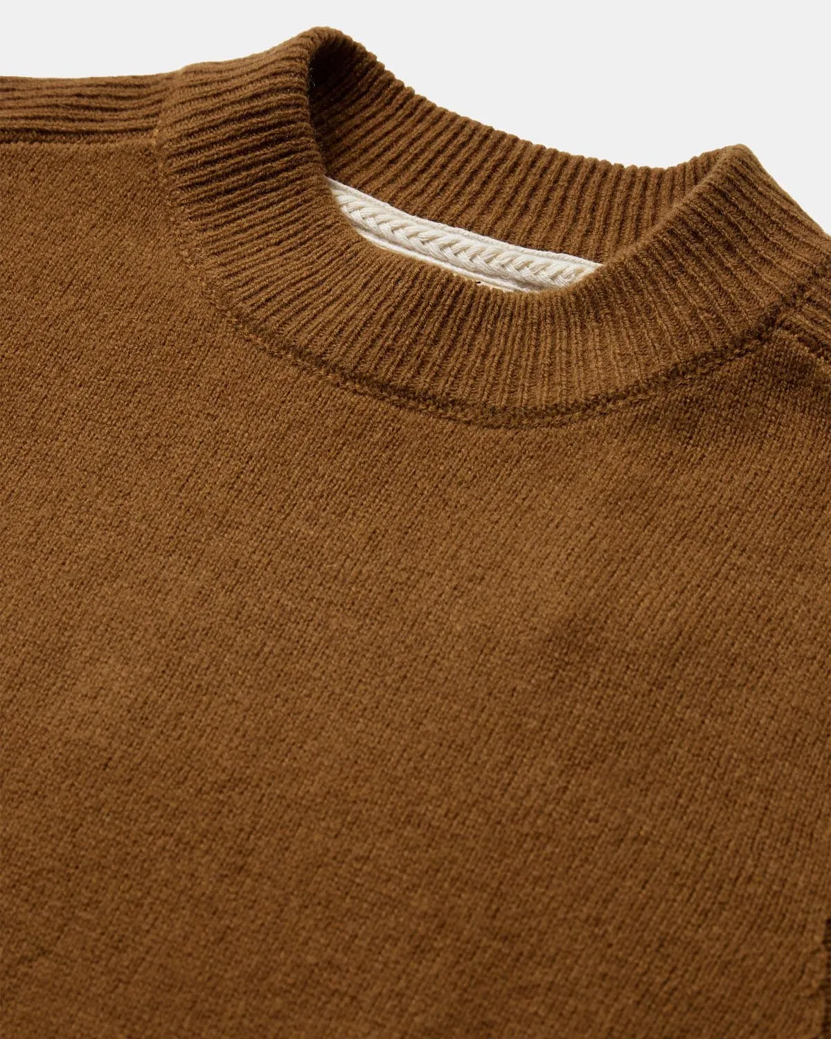 AKRICO LAMBSWOOL KNIT - Golden Brown sold by anerkjendt product image thumbnail 3