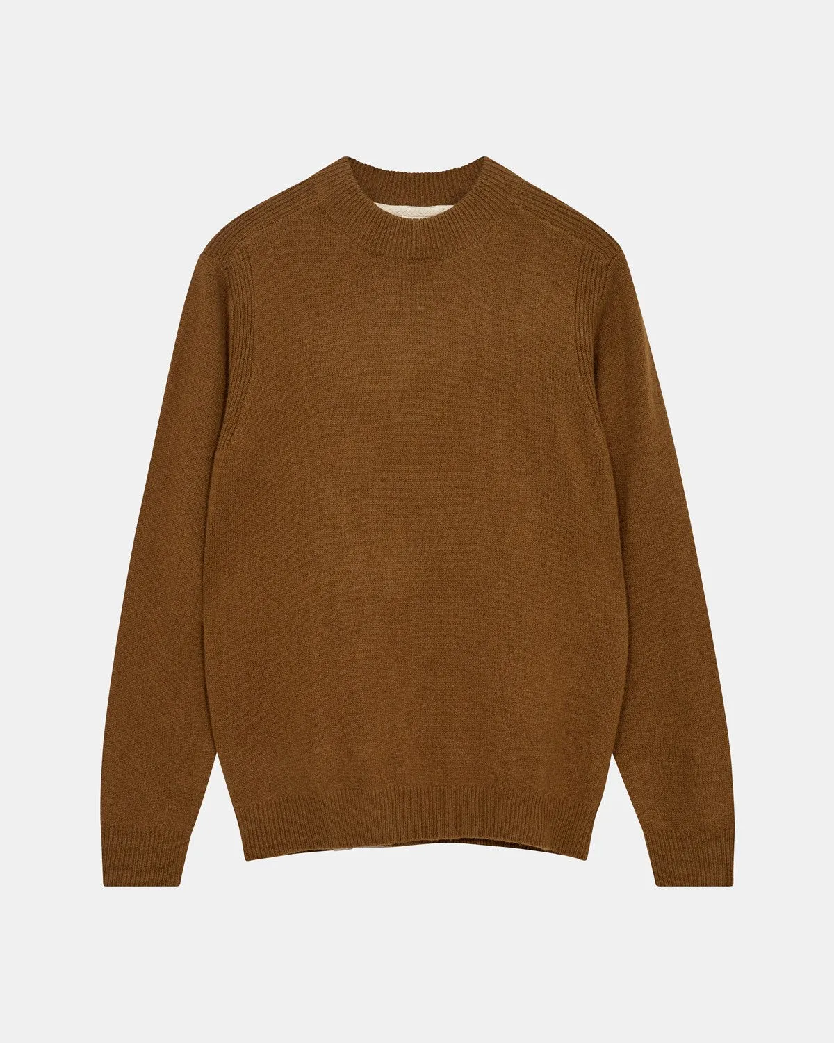 AKRICO LAMBSWOOL KNIT - Golden Brown sold by anerkjendt