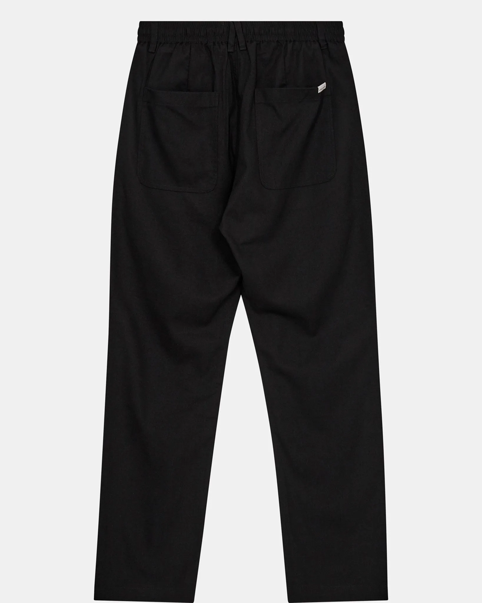 AKJAN COT/LINEN ELA PANTS - Caviar sold by anerkjendt product image thumbnail 2